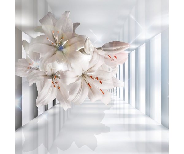 Fototapeta Kwiaty w Tunelu 3D na wymiar kolekcja PRESTIGE
